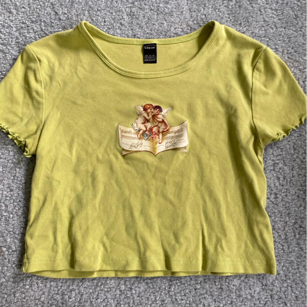 Lettuce hem baby tee